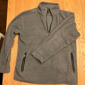 Champion Men's Gray Half-Zip Jacket